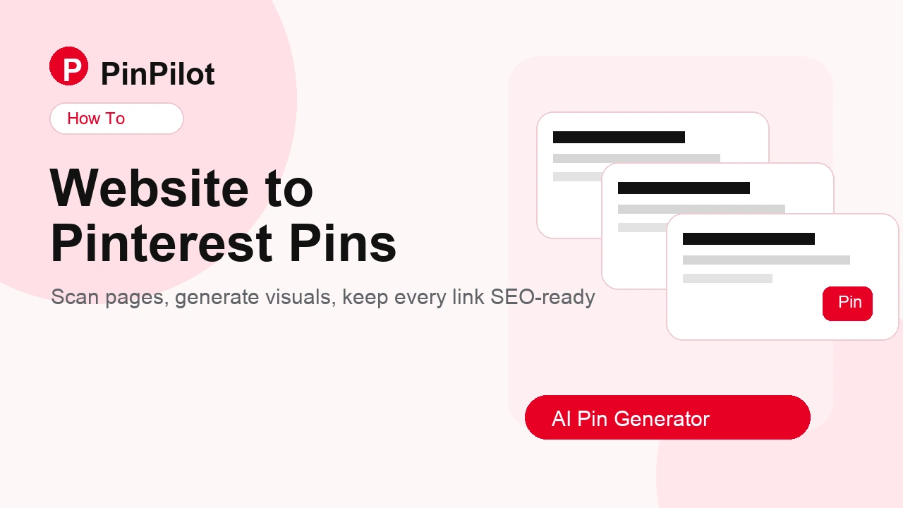 How to Turn a Website into Pinterest Pins