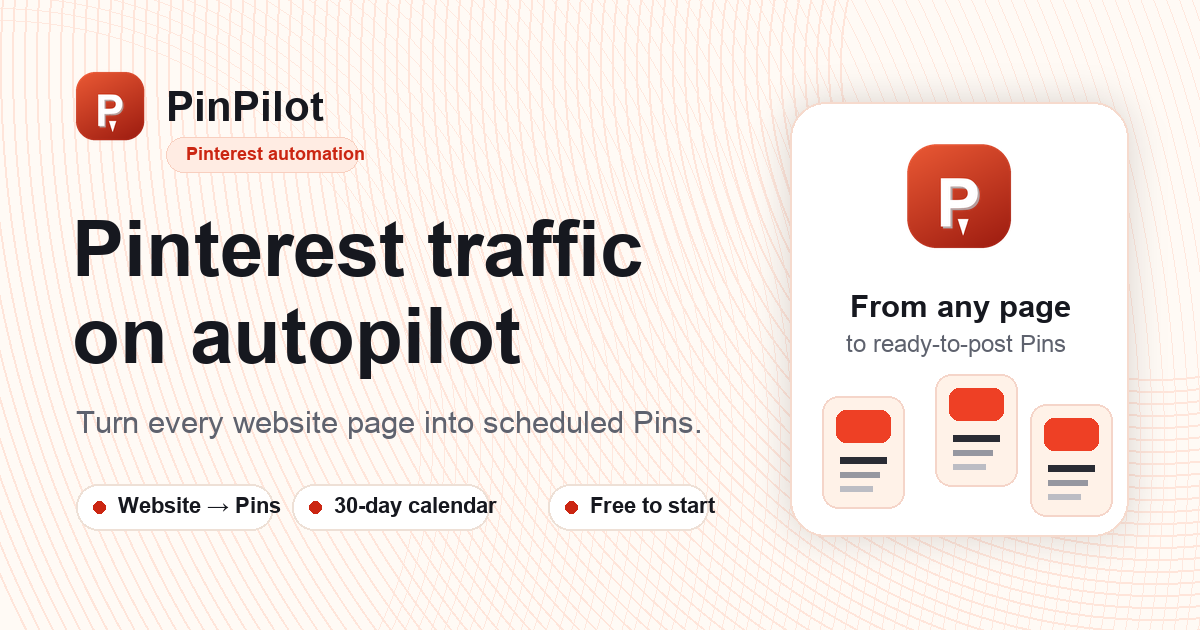 PinPilot screenshot 1